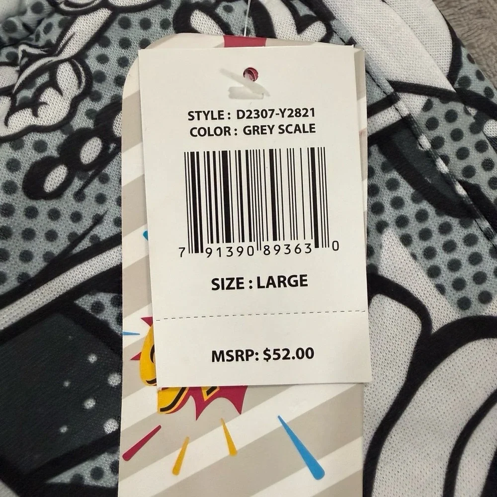 Oh Snap!‎ by Drill Men's Comic Print Shorts Size Large NWT